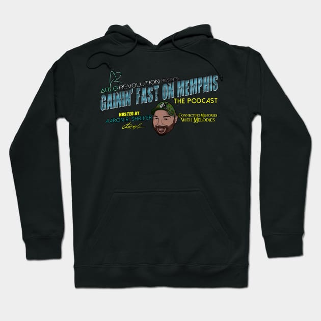 Gainin' Fast On Memphis: The Podcast - SHOW LOGO Hoodie by Gainin Fast On Memphis: The Podcast